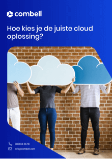 Hoe kies je de juiste cloud oplossing? E-Book