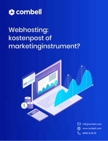 Webhosting: kostenpost of marketinginstrument?